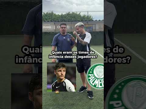 Quais eram os times de infância dos jogadores! #futebol #championsleague #brasileirão #neymar