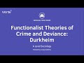 Deviance and Social Change Concepts