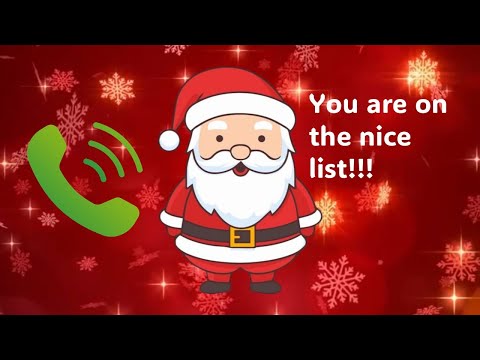 SANTA CALL 2024 | Calling Santa | You are on the nice list