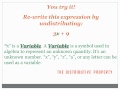 Understanding the Distributive Property