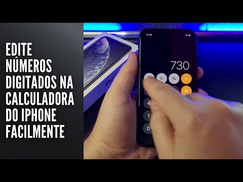 Edite números digitados na calculadora do iPhone facilmente