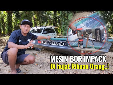 Trip ke 4 || CERITA PROSES PEMBUATAN PERAHU CASTING BOLLON 3S MENGGUNAKAN MESIN BOR IMPACK