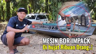Trip ke 4 || CERITA PROSES PEMBUATAN PERAHU CASTING BOLLON 3S MENGGUNAKAN MESIN BOR IMPACK