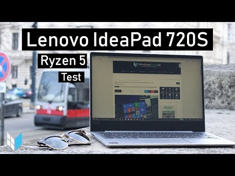 (GERMAN) Lenovo IdeaPad 720S mit Ryzen 5 - Test / Review (Deutsch)