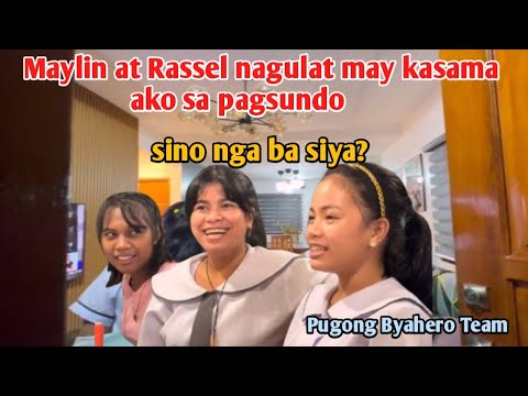 MAYLIN AT RASSEL NAGULAT SINO DAW ANG KASAMA KO PAGSUNDO