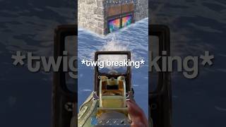 YouTube thumbnail for Blooprint's video titled 'no way this wasn't scripted... #rust #blooprint #shorts'