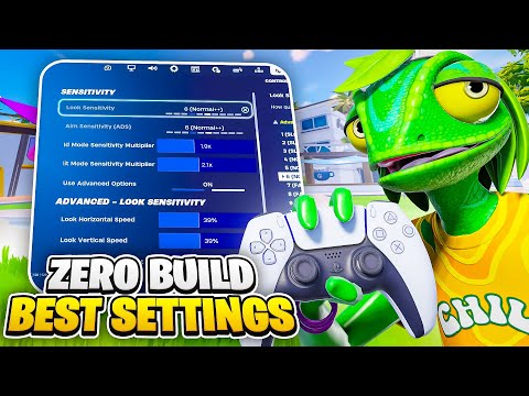*NEW* Best Season 3 Controller Settings for Fortnite + Aimbot Sensitivity (ZERO BUILD)