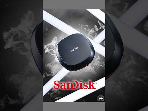 【おすすめ】物撮りカメラマンがSanDisk Desk Driveを撮ってみました！#PR #サンディスク #SSD #SanDisk #物撮り