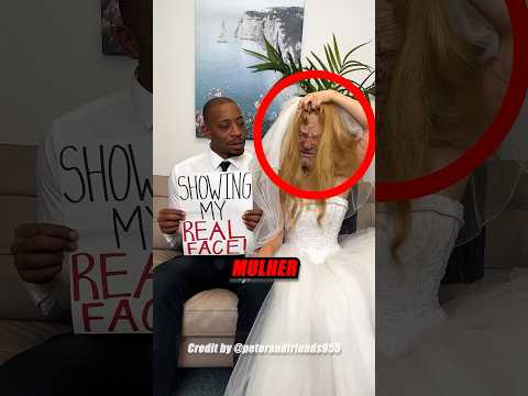 Ela Escondeu o Rosto Até o Casamento — A Reação Dele Vai Te Surpreender! 😲❤️