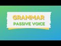 Understanding Passive Voice