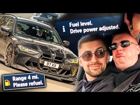 NO FUEL😱 & Poopy Pants in BMW G81 M3 Touring! // Nürburgring