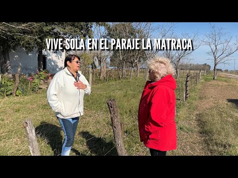 VIVE SOLA EN EL MEDIO DEL CAMPO. Exploramos lo que el tiempo dejó atrás... La Matraca y José Ferrari