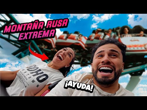 VLOG en SIX FLAGS viviendo la vida loka y extrema🤟🏻🙂‍↔️ | Anahí Rios