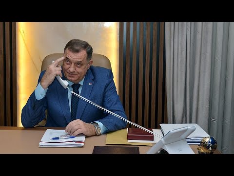 YouTube video thumbnail: Electoral Authorities Strip Bosnian Serb Leader Milorad Dodik of Presidency After Court ban
