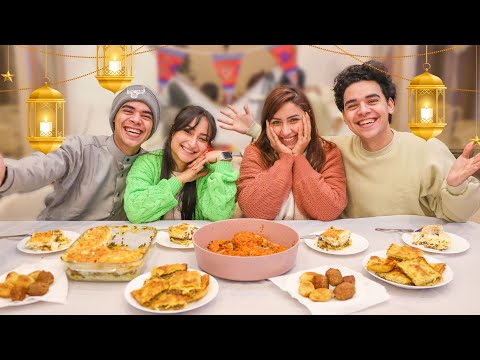 روتين أول يوم رمضان في بيتنا 🌙 اتسحرنا شطة 😱