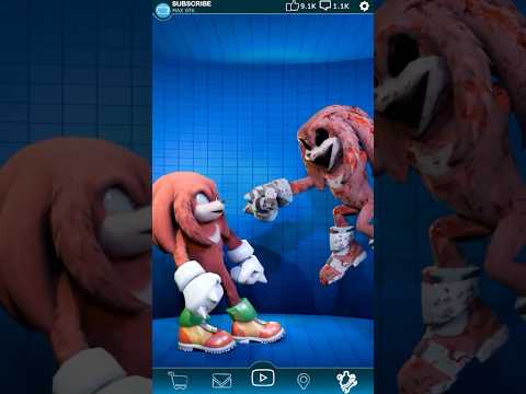 Sonic VS Sonic EXE Characters in FNAF AR Workshop #sonic #shorts