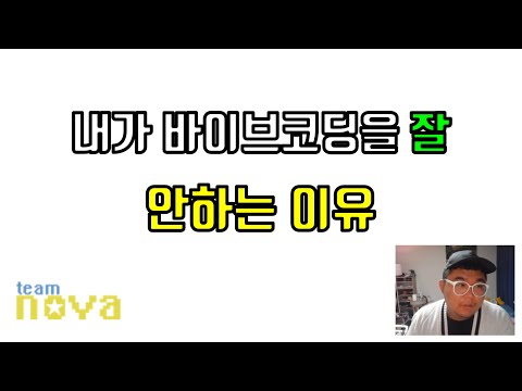 내가 바이브 코딩을 잘 안하는 이유