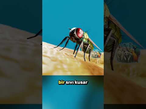 Sinekler Yemeğimizi Nasıl Yer? 🪰🍽️🤢