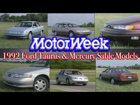 1992 Ford Taurus & Mercury Sable Models | Retro Review
