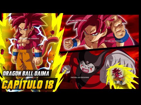 CAPÍTULO 18: RESUMEN | GOKU DESPIERTA EL SSJ4 | DRAGON BALL DAIMA