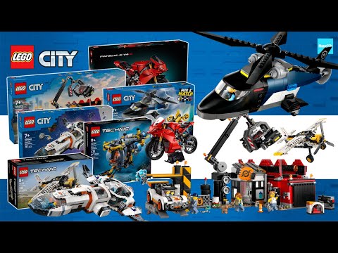 ギミック充実！！ 2025 レゴ シティ テクニック 新セット  ／ Lego City New sets 2025