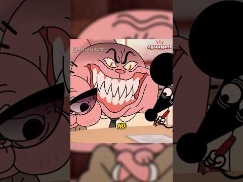 Eso fue irreal 🤨 | #gumball #shorts #cartoon
