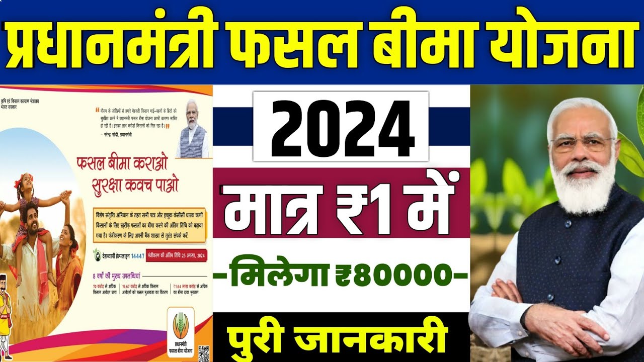 Pm Fasal Bima Yojana  October 16, 2024