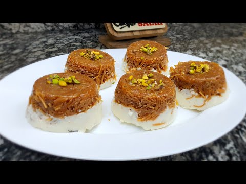 حلاوة الشعريه بشكل وطعم مختلف تعالو نسويهه للفطور
