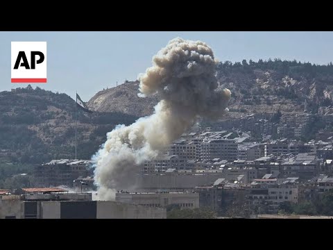 Israel launches strikes in Syria as government forces and Druze groups clash