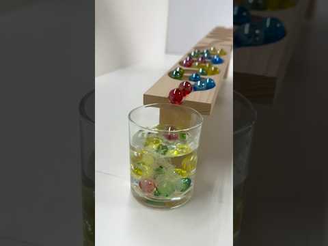 Marble Run ASMR ☆ HABA Wave Slope, glass of Water🫗 #shorts #marblerun  @marblerunone