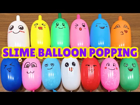 Satisfying Slime Balloon Popping Challenge! What’s Inside These Mystery Balloons