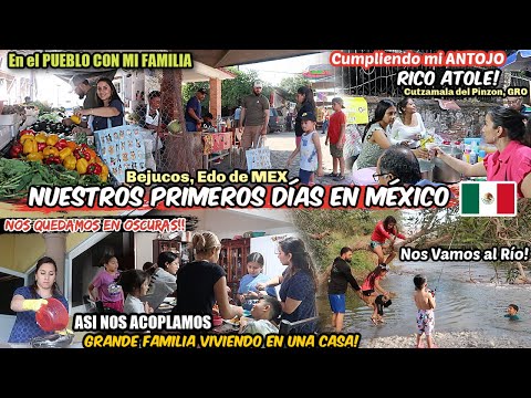 FUIMOS AL PUEBLO CON MI FAMILIA🇲🇽| Asi NOS ACOPLAMOS LA FAMILIA en el RANCHO! | QUEDAMOS EN OSCURAS😲