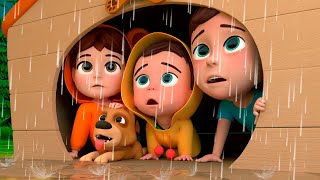 Rain Rain Go Away (Puppy Edition) | Lalafun Nursery Rhymes & Kids Songs
