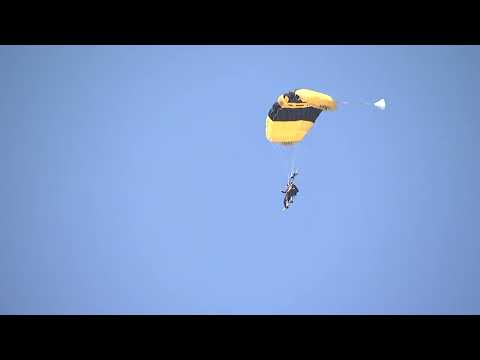 Christian Piekos jumps with the US Army Golden Knights