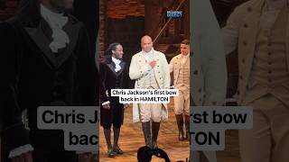 Christopher Jackson’s HAMILTON Return on Broadway #GeorgeWashington #ChrisJackson