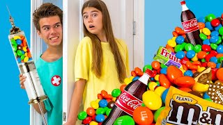 Nastya y Artem te enseñarán cómo llevar dulces y comida a todas partes