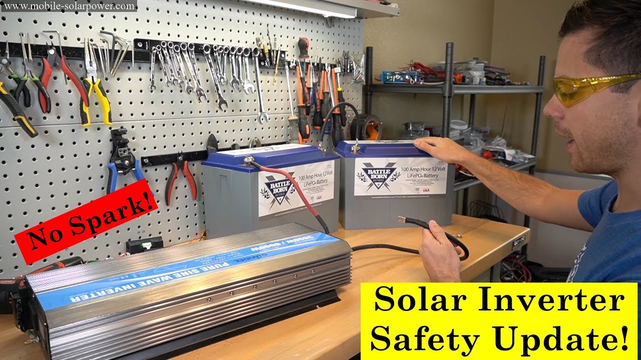 How to Pre-Charge Large Off-Grid Inverters Safely. Save your Eyes and your Bank Account