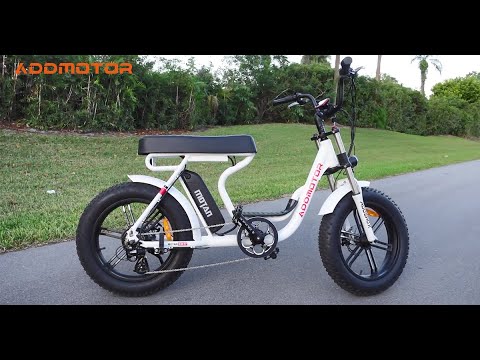 Addmotor Unique style of Moped-Style Step-thru M-66 R7 Cruiser E-Bike
