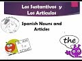 Spanish Noun Gender and Plurals