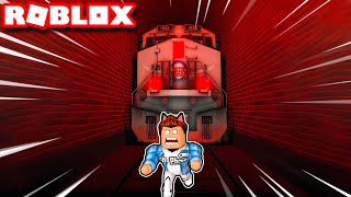 Roblox | KIA BỊ TÀU LỬA MA RƯỢT ĐUỔI ĐẾN CHẾT TRONG ĐƯỜNG HẦM TỬ THẦN - The Train Tunnels | KiA Phạm