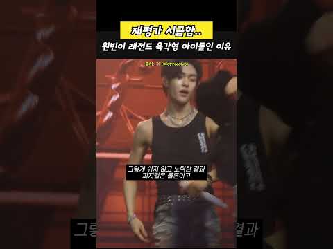 원빈이 레전드 육각형 아이돌인 이유