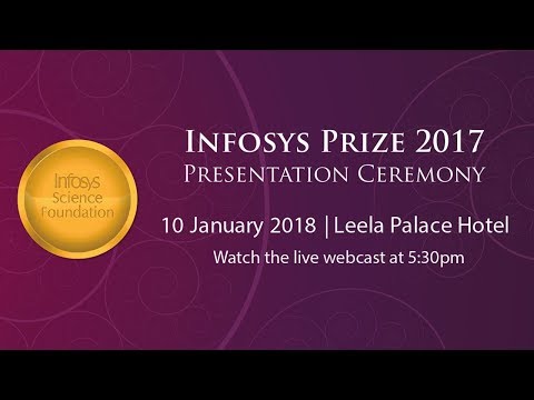 Infosys Prize 2017 Presentation Ceremony