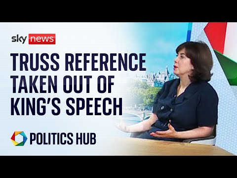 Commons leader says Truss 'disaster' reference removed from King's Speech | Politics Hub