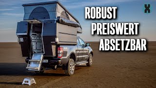 Robuste Offroad-Absetzkabine für kleine Familien? Die Ormo One Pickup-Kabine im Check