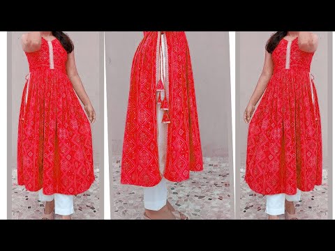 [ঈদ স্পেশাল] New Designer Naira cut Kurti Cutting And Stitching bangla/নাইরা জামা কাটিং ও সেলাই