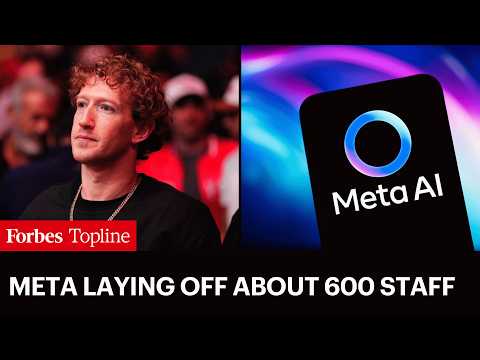YouTube video thumbnail: Meta Laying off About 600 Staff at AI Superintelligence Labs