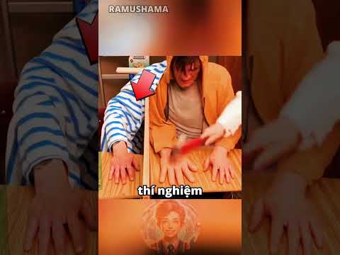 Thí nghiệm đáng sợ trên cơ thể con người 😱