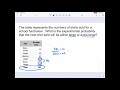 Probability and Experimental Data Analysis
