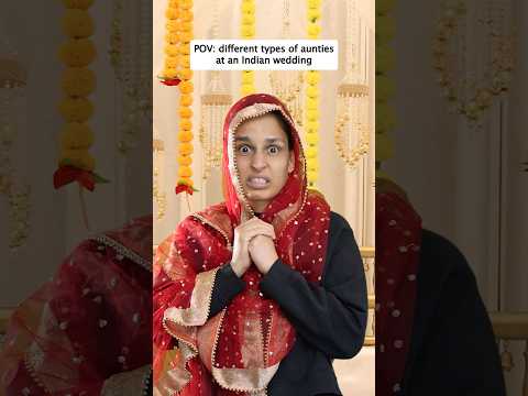 Which aunty at a wedding did I miss? #funny #bollywood #musical