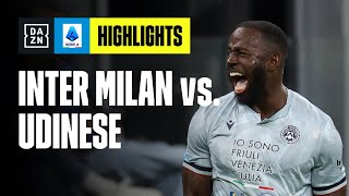 Inter Milan vs Udinese | Lega Serie A Highlights